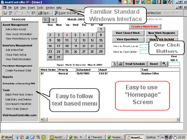 CMMS Application example